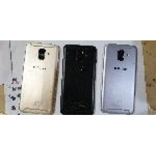 A600 MIDD+BACK COVER USED BLACK/BLUE/GOLD