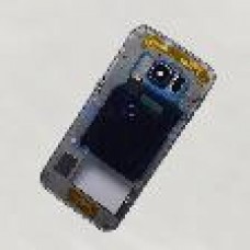 SAMSUNG S6 EDGE/G925 MIDDLE COVER BLUE 