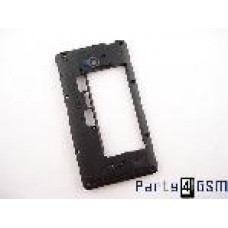 NOKIA X MIDDLE COVER BLACK