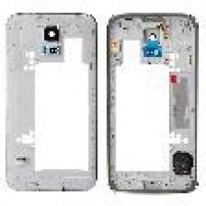 SAMSUNG S5/G900 MIDDLE COVER SILVER 