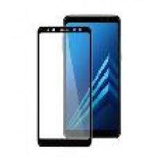 SAMSUNG A600/A6 2018 TEMPERED GLASS BLACK/CLEAR
