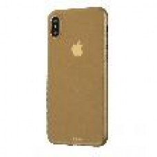 IPHONE X/XS SILICON CASE GOLD