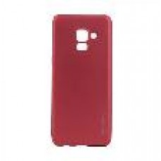SAMSUNG A8/A8 2018 SILICON CASE RED