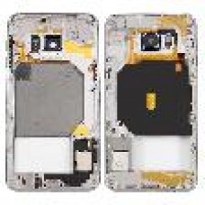 SAMSUNG S6 EDGE+/ G928 MIDDLE COVER WHITE 