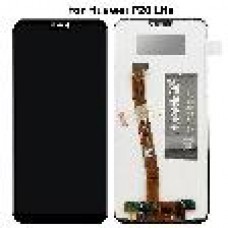 P20 LITE LCD+FRAME BLACK ORIG SWAP